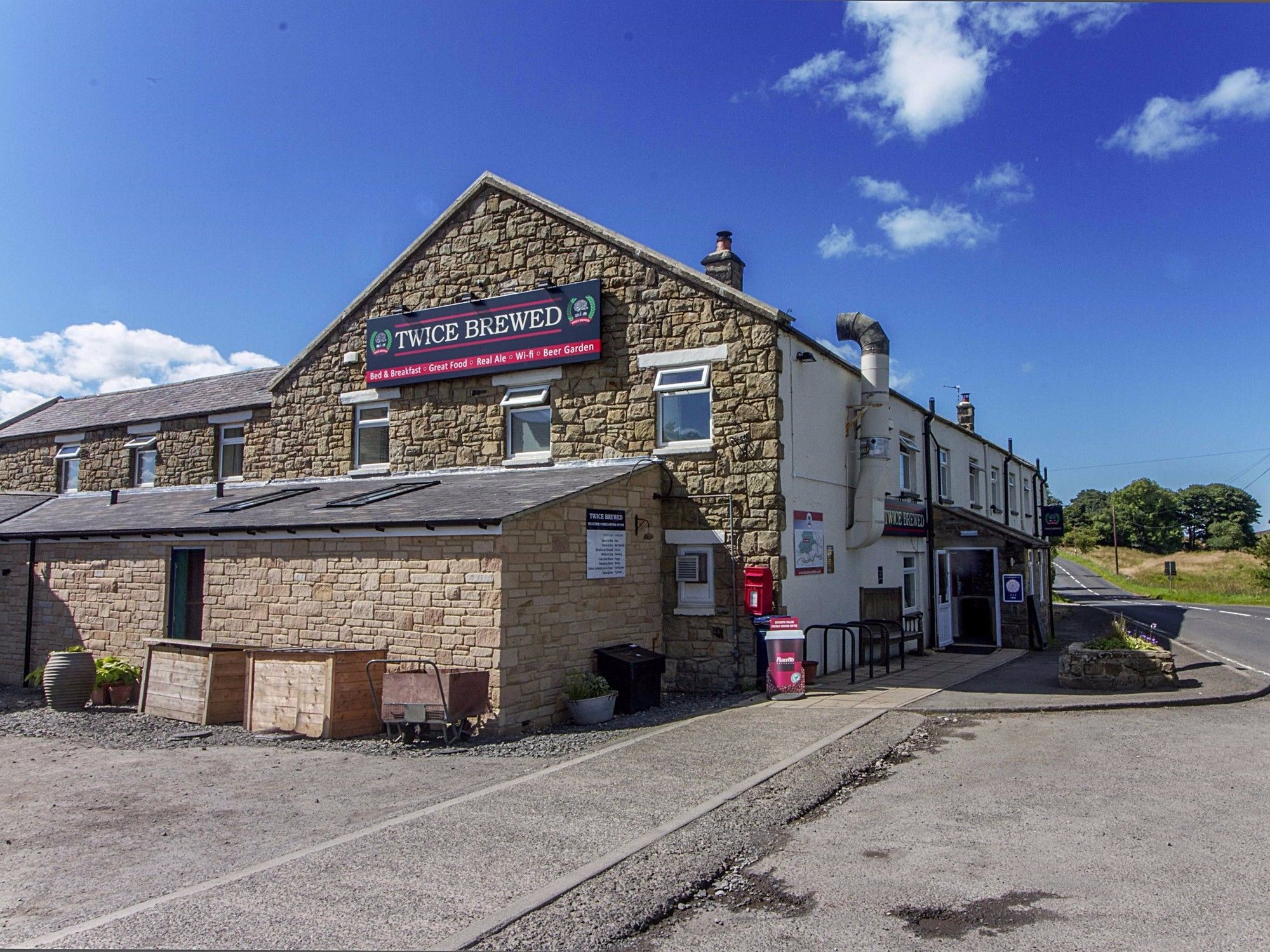 The Twice Brewed Inn Bardon Mill Exterior foto